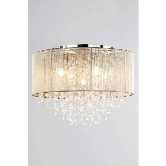 BHS Lighting Viola Flush Ceiling Light For Unisex 1 BHS Lighting Viola Flush Ceiling Light For Unisex