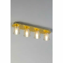 BHS Lighting Noah Flush Ceiling Light For Unisex