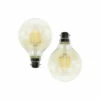 BHS Lighting Pack Of 2 Gold Tint 4W B22 Bayonet Cap Globe Bulb For Unisex