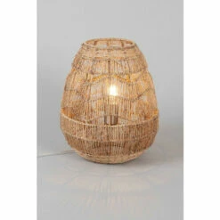 BHS Lighting Jute String Table Lamp For Unisex