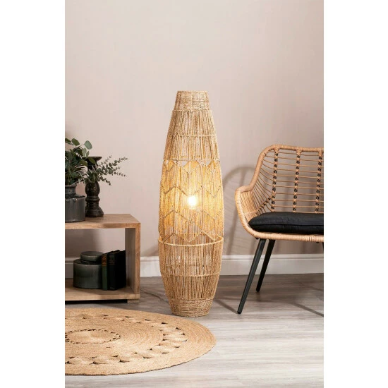 BHS Lighting Jute String Floor Lamp For Unisex 4 BHS Lighting Jute String Floor Lamp For Unisex - Image 4