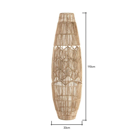 BHS Lighting Jute String Floor Lamp For Unisex 6 BHS Lighting Jute String Floor Lamp For Unisex - Image 6
