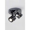 BHS Lighting Twin Lucas Plate Spotlight Ceiling Light For Unisex
