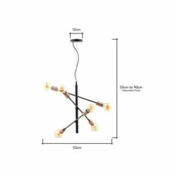 BHS Lighting Calvet Pendant Ceiling Light For Unisex 10 BHS Lighting Calvet Pendant Ceiling Light For Unisex -BHS Lighting Sales Store unnamed file 5259