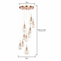 BHS Lighting Carmella Cluster Ceiling Light For Unisex -BHS Lighting Sales Store unnamed file 527