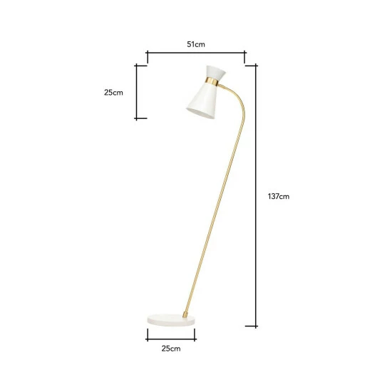 BHS Lighting Olson Floor Lamp For Unisex 3 BHS Lighting Olson Floor Lamp For Unisex - Image 3