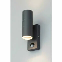 BHS Lighting Jared Wall Light With Sensor For Unisex