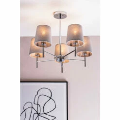 BHS Lighting Mira Semi Flush Ceiling Light For Unisex -BHS Lighting Sales Store unnamed file 532