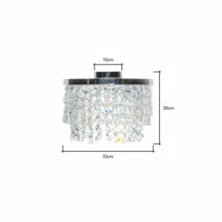 BHS Lighting Elder Flush Ceiling Light For Unisex -BHS Lighting Sales Store unnamed file 5322