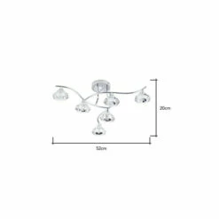 BHS Lighting Large Sonic Ceiling Light For Unisex -BHS Lighting Sales Store unnamed file 5357
