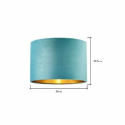 BHS Lighting Velvet Easy Fit Light Shade For Unisex -BHS Lighting Sales Store unnamed file 539