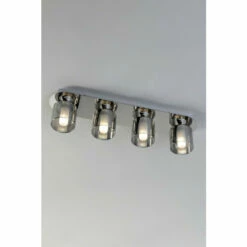 BHS Lighting Noah Flush Ceiling Light For Unisex