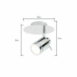 BHS Lighting Single Hector Spotlight For Unisex -BHS Lighting Sales Store unnamed file 5436