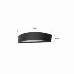 BHS Lighting Albie Up And Down Wall Light For Unisex -BHS Lighting Sales Store unnamed file 5454