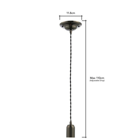 BHS Lighting Cable Kit Pendant Ceiling Light For Unisex 5 BHS Lighting Cable Kit Pendant Ceiling Light For Unisex - Image 5