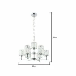 BHS Lighting Shirley Chandelier For Unisex -BHS Lighting Sales Store unnamed file 5485