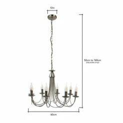 BHS Lighting Marilyn Chandelier For Unisex -BHS Lighting Sales Store unnamed file 5545