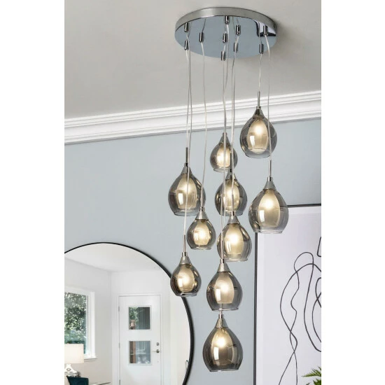 BHS Lighting Carmella Ceiling Pendant Light For Unisex 4 BHS Lighting Carmella Ceiling Pendant Light For Unisex - Image 4