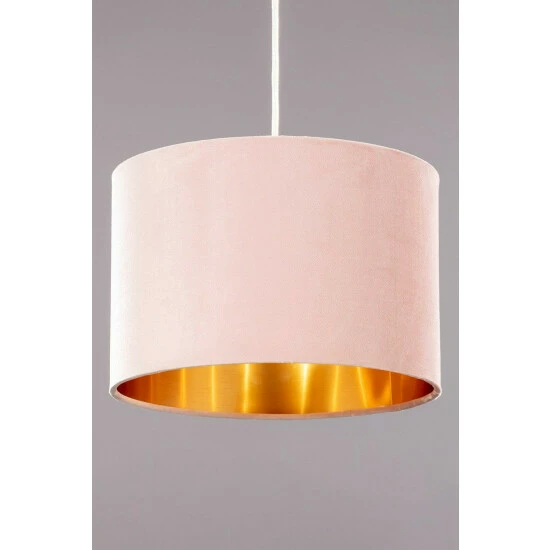BHS Lighting Velvet Easy Fit Light Shade For Unisex 2 BHS Lighting Velvet Easy Fit Light Shade For Unisex - Image 2