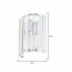 BHS Lighting Shirley Curved Wall Light For Unisex -BHS Lighting Sales Store unnamed file 5694