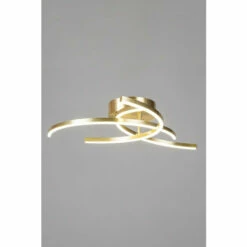 BHS Lighting Leora Flush Ceiling Light For Unisex