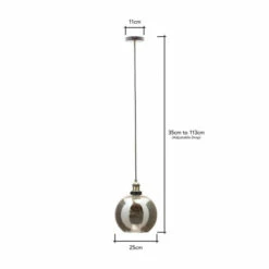 BHS Lighting Single Carter Pendant Ceiling Light For Unisex -BHS Lighting Sales Store unnamed file 612