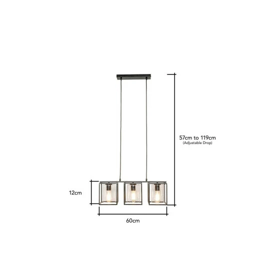 BHS Lighting Hardy Ceiling Pendant Light For Unisex 5 BHS Lighting Hardy Ceiling Pendant Light For Unisex - Image 5