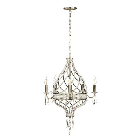 BHS Lighting Evelyn Chandelier For Unisex 4 BHS Lighting Evelyn Chandelier For Unisex - Image 4