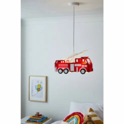 BHS Lighting Glow Fire Engine Ceiling Pendant Light For Unisex -BHS Lighting Sales Store unnamed file 690