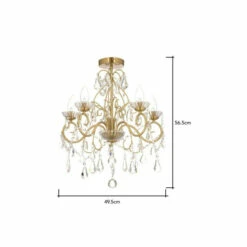 BHS Lighting Medium Daphne Chandelier For Unisex -BHS Lighting Sales Store unnamed file 708