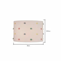 BHS Lighting Glow Pom Pom Easy Fit Light Shade For Unisex -BHS Lighting Sales Store unnamed file 71