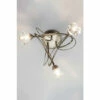BHS Lighting Marianne Flush Ceiling Light For Unisex
