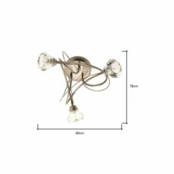 BHS Lighting Marianne Flush Ceiling Light For Unisex 8 BHS Lighting Marianne Flush Ceiling Light For Unisex -BHS Lighting Sales Store unnamed file 734