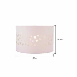 BHS Lighting Glow Hearts Easy Fit Light Shade For Unisex -BHS Lighting Sales Store unnamed file 758