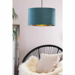 BHS Lighting Large Velvet Easy Fit Light Shade For Unisex -BHS Lighting Sales Store unnamed file 763