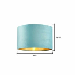 BHS Lighting Large Velvet Easy Fit Light Shade For Unisex -BHS Lighting Sales Store unnamed file 764