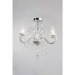 BHS Lighting Small Daphne Chandelier For Unisex