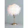 BHS Lighting Ada Ostrich Table Lamp For Unisex