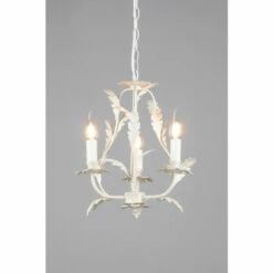 BHS Lighting Flo 3 Light Chandelier For Unisex