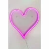 BHS Lighting Glow Heart Neon Wall Light For Unisex