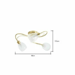 BHS Lighting Arya Semi Flush Ceiling Light For Unisex -BHS Lighting Sales Store unnamed file 875