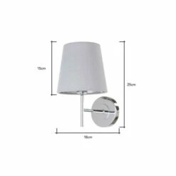 BHS Lighting Mira Wall Light For Unisex -BHS Lighting Sales Store unnamed file 899