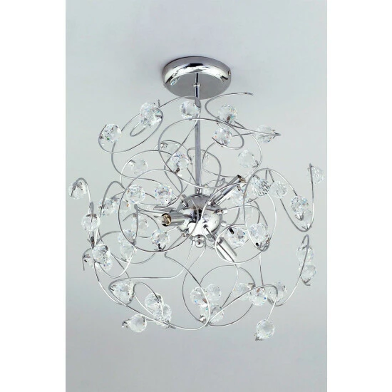 BHS Lighting Lila Sputnik Flush Ceiling Light For Unisex 2 BHS Lighting Lila Sputnik Flush Ceiling Light For Unisex - Image 2
