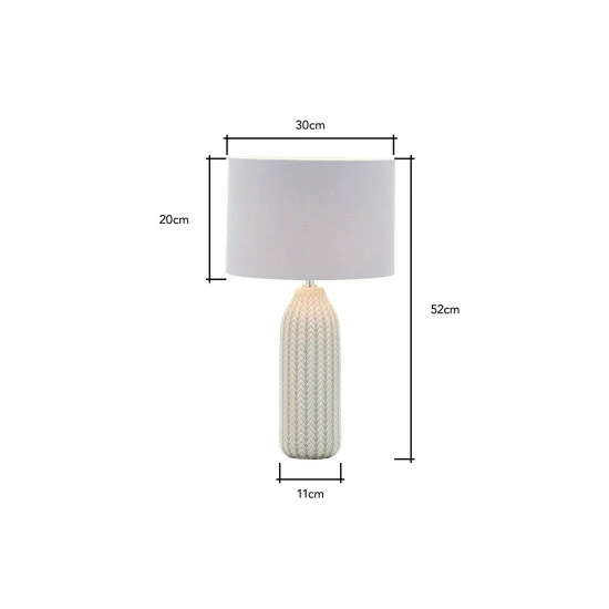 BHS Lighting Quentin Table Lamp For Unisex 5 BHS Lighting Quentin Table Lamp For Unisex - Image 5