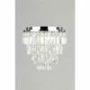 BHS Lighting Bresna Flush Ceiling Light For Unisex