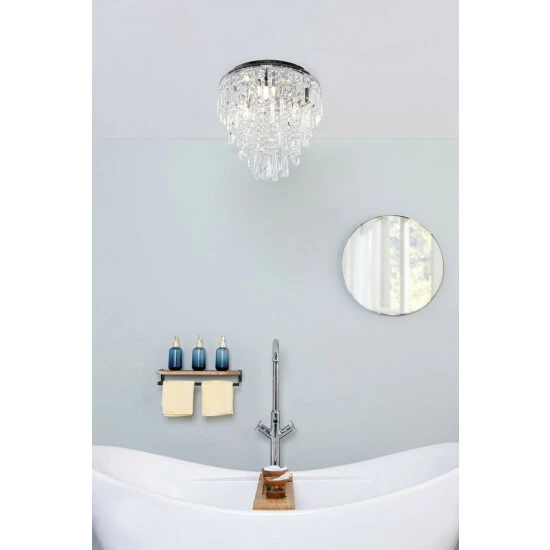 BHS Lighting Bresna Flush Ceiling Light For Unisex 4 BHS Lighting Bresna Flush Ceiling Light For Unisex - Image 4